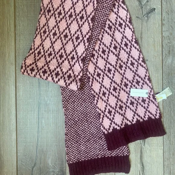 Anthropologie Maeve brand “Sigfried” scarf - NEW with tags - wool blend - Picture 2 of 4